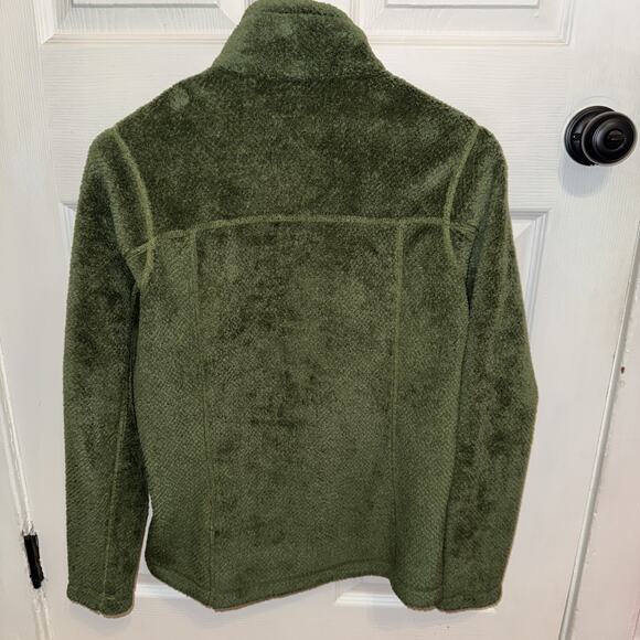 Patagonia Women’s Green Re-Tool Fleece Pfull Zip Size M Outdoor Travel - Picture 4 of 6